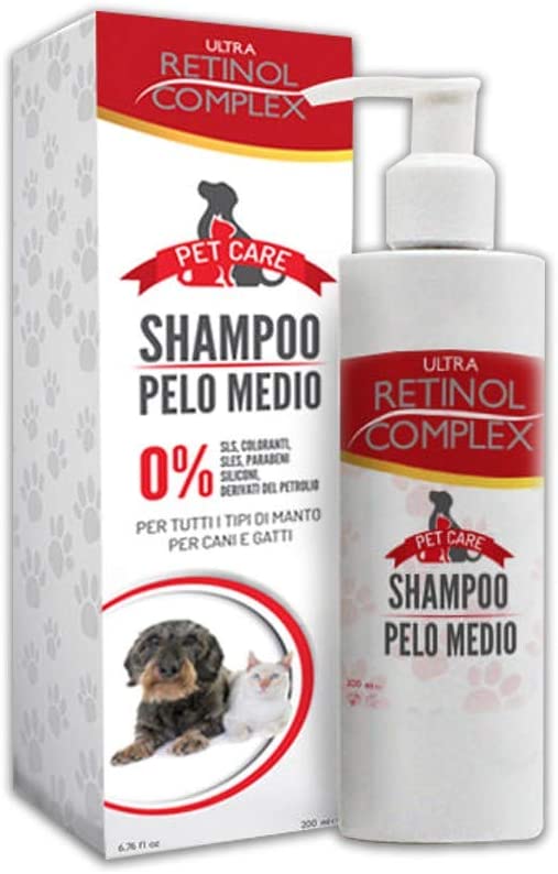 Immagine Retinol complex shampoo pelo medio 0% slscolorantiparabeni